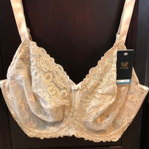 NWT Wacoal 34DDD sheer underwire bra